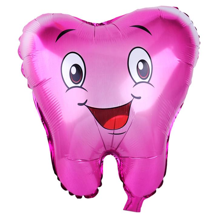 بادکنک فویلی بانیبو مدل Girl Teeth سایز 150